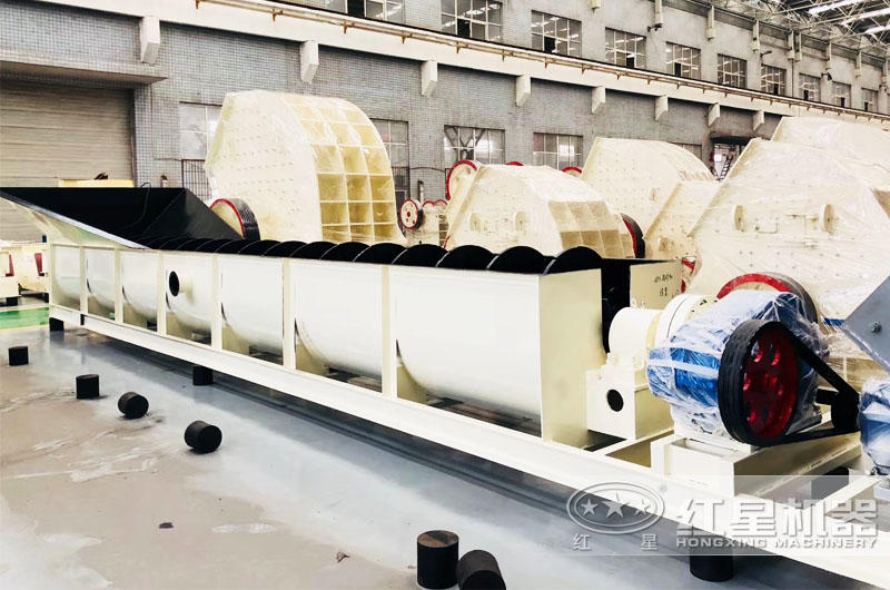 螺旋式洗砂機(jī)機(jī)身長8-11米，可與機(jī)載車身銜接合理